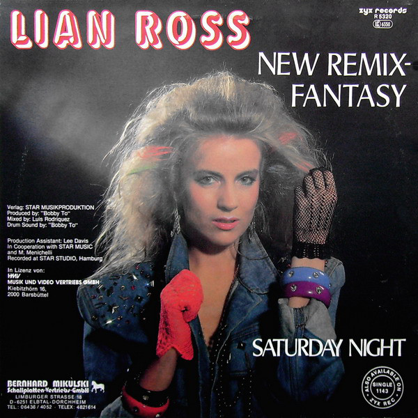 Lian Ross ‎– Fantasy - New Remix